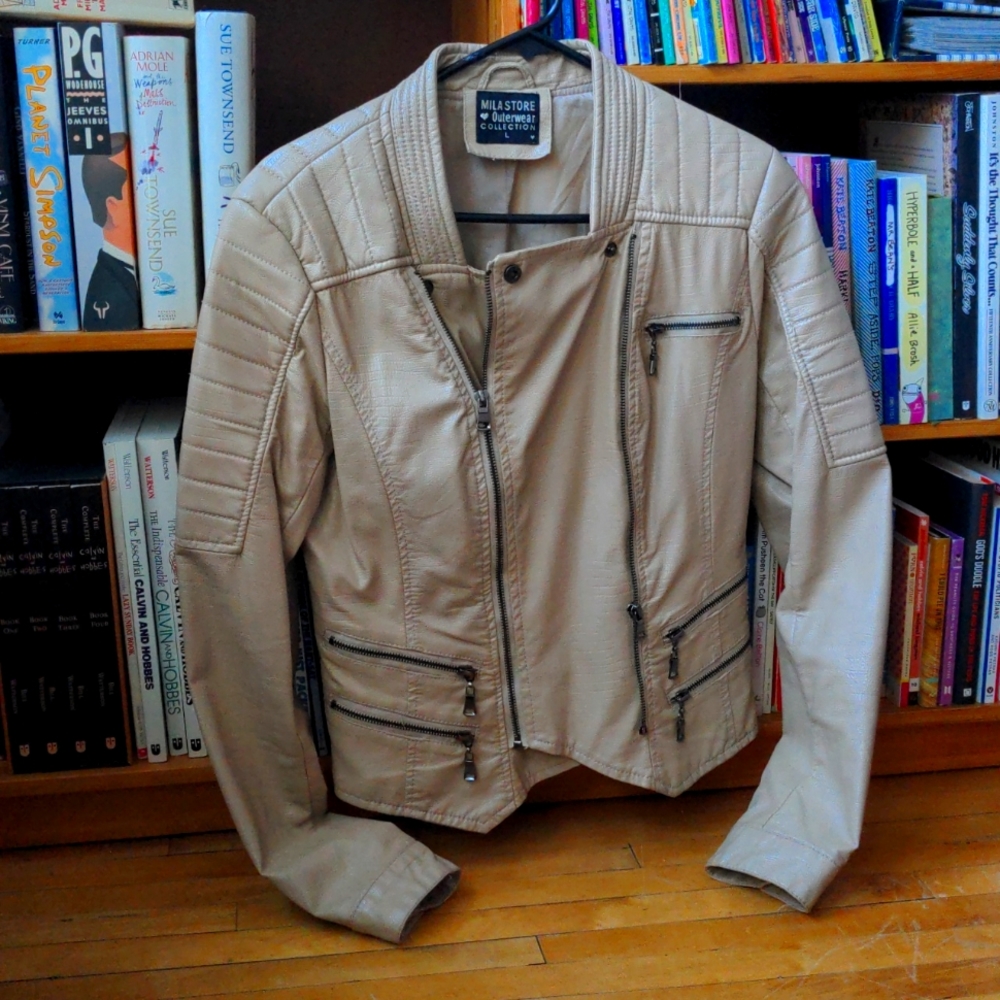 Motorcycle-style jacket
